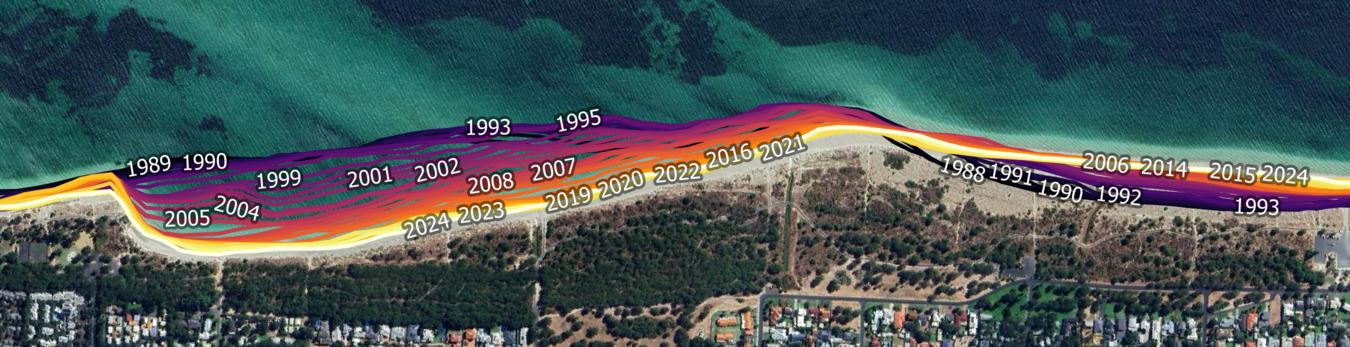 DEA CoastLines coastline layer