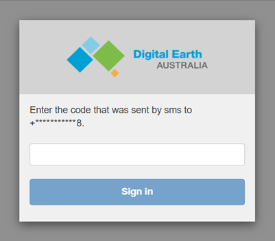 Enter your SMS verification code into this DEA Sandbox page.