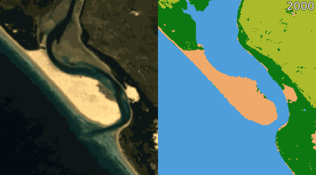 Timeseries inlet changes